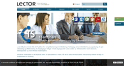 Desktop Screenshot of lector.dk